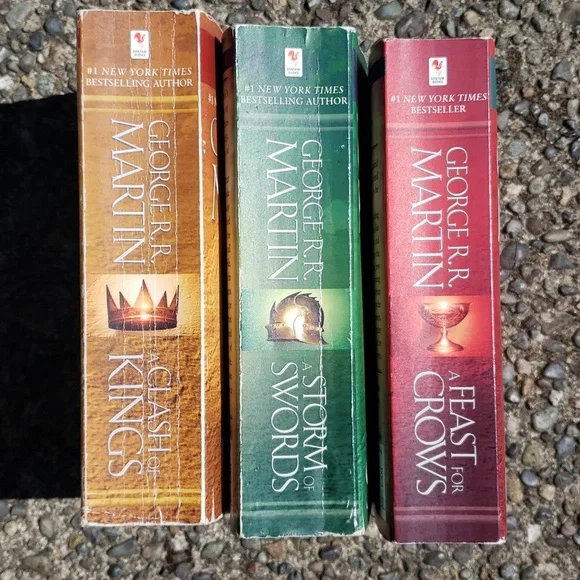 Game of Thrones books 2, 3 and 4. Song of Fire and Ice series George R R Martin - Picture 5 of 6